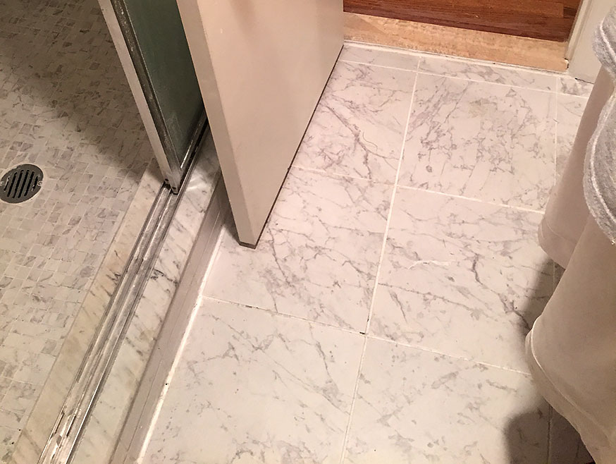 ceramic tile in bathroom