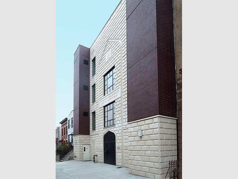 building showing example of masonry work