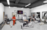 Example 3D rendering of gym interior