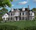 Sample 3D architectural rendering of home