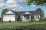 Example rendering of house for home builders