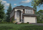 Image graphic rendering of house for builders