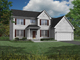 Example rendering of house for home builders showing variation of original design