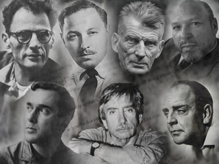 Image collage of famous playwrights